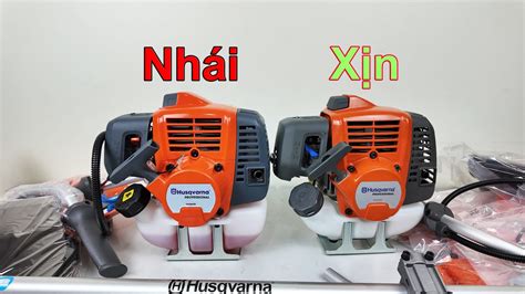 Phân Biệt Máy Cắt Cỏ Husqvarna Thuỵ điển Youtube