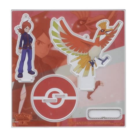 Pokemon Center Pokemon Trainers Salon Acrylic Stand Key Chain