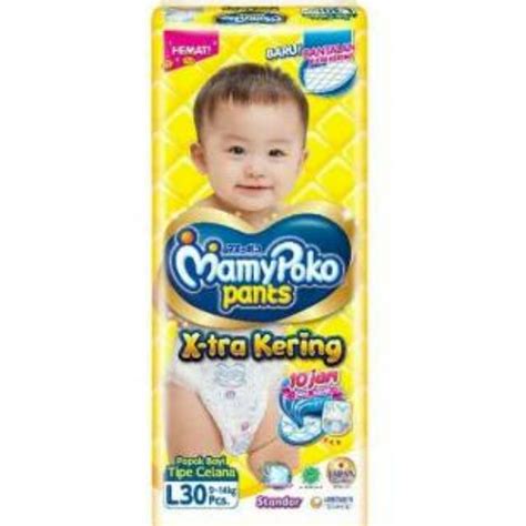 Jual Mamypoko X Tra Kering Pants L30 2 Standart Popok Bayi Shopee