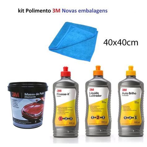 Kit Polimento M Completo Carxparts O Shopping Da Est Tica E