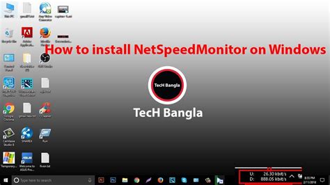 How To Install Net Speed Monitor On Windows Youtube