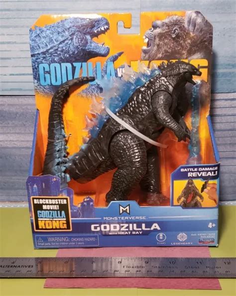 Monsterverse Playmate Godzilla Vs Kong Godzilla With Heat Ray Action