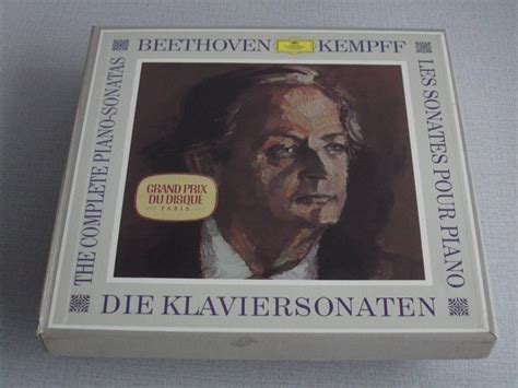 Wilhelm Kempff Ludwig Van Beethoven The Complete Piano Catawiki