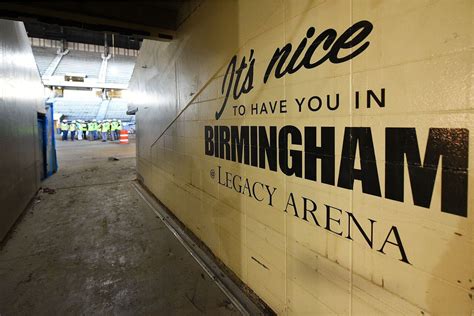 Check out the progress of the Legacy Arena renovation in Birmingham ...