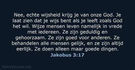 Jakobus 3 17 Bijbeltekst BGT DailyVerses Net