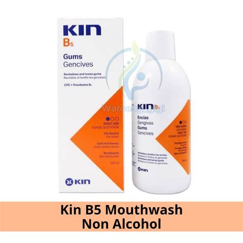 Jual Kin B5 Mouthwash Mouthrinse Obat Kumur 500ml Shopee Indonesia