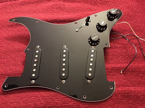 Fender Loaded Strat Pickguard Texas Specials Reverb