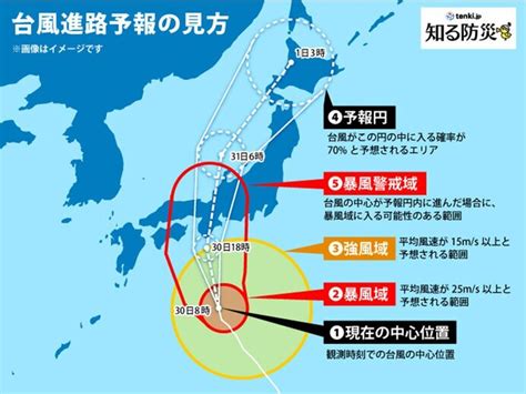 台風情報の見方 暴風雨を避け安全な夏休みを 台風から離れた場所でも海は「一発大波」に警戒季節・暮らしの話題 2022年08月12日