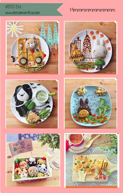 Platos Divertidos Con Samantha Lee Ilustraciones Personalizadas