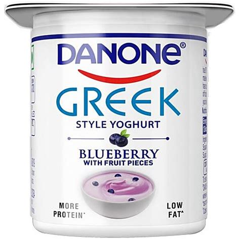 Buy Danone Greek Style Yoghurt Blueberry Online At Best Price Of Rs