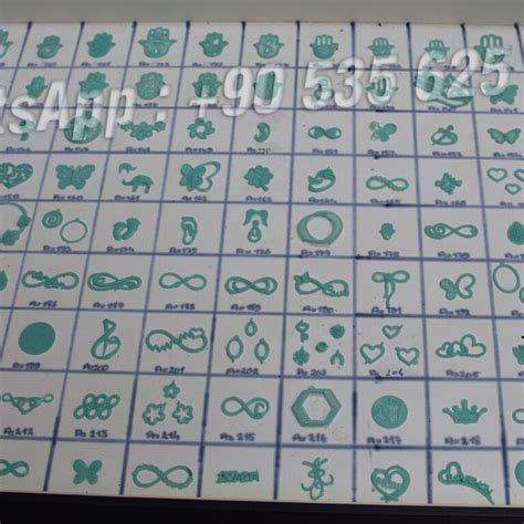 Jewellery Wax Patterns Pendants