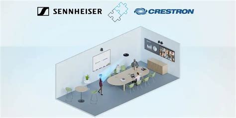 Sennheiser TeamConnect Ceiling Microphone Now Supported By Crestron