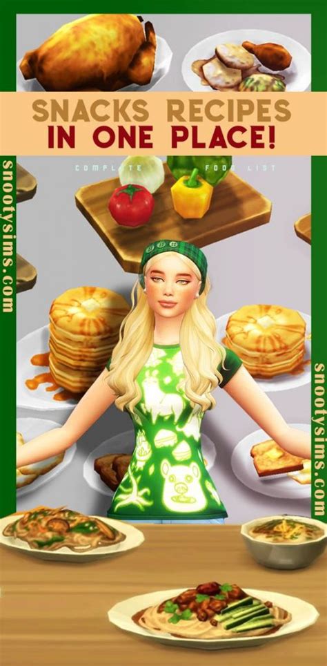 Realistic Cooking Mod Create The Most Delicious Food In TS4