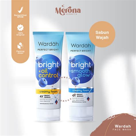 Jual Wardah Perfect Bright Creamy Foam Brightening Oil Control