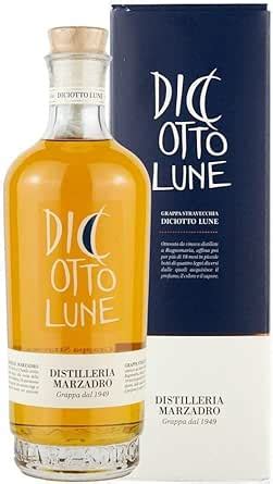 DISTILLERIA MARZADRO GRAPPA LE DICIOTTO LUNE 70 CL CON CONFEZIONE