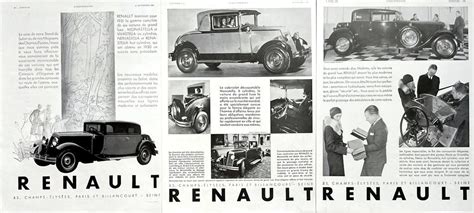 Renault 6 Alte Werbungen Anciennes publicités 1930 Kaufen auf Ricardo