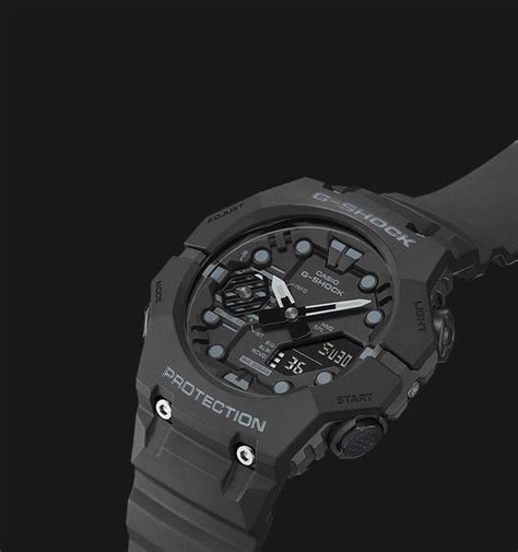 Casio G Shock GA B001 1A GA B001 1ADR Digital Analog Dial Black Resin