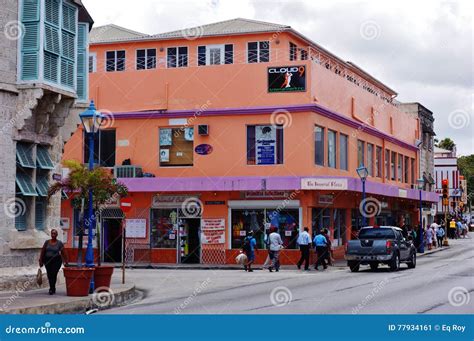 View of Downtown Bridgetown, the Capital and Largest City in Barbados ...