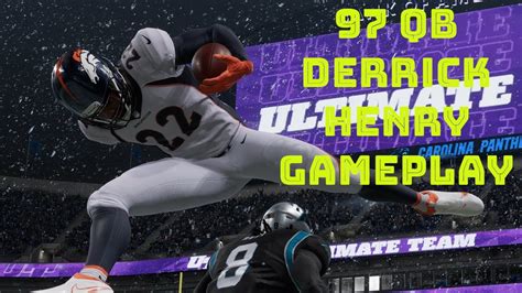 97 Overall QB Derrick Henry Gameplay Madden 22 Ultimate Team Gameplay