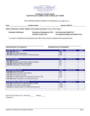 Fillable Online Certificate In Medical Informatics Secure Uwf Edu Fax