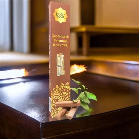 Bodysoul Premium Incense Sticks Sandalwood 10 At Rs 9 Box In Gurugram