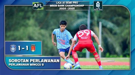 Sorotan Perlawanan Ypm Fc Lwn Gombak Fc Ogos Youtube