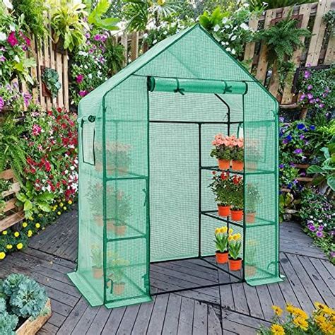 Amazon Eagle Peak X Portable Walk In Greenhouse Instant Pop Up