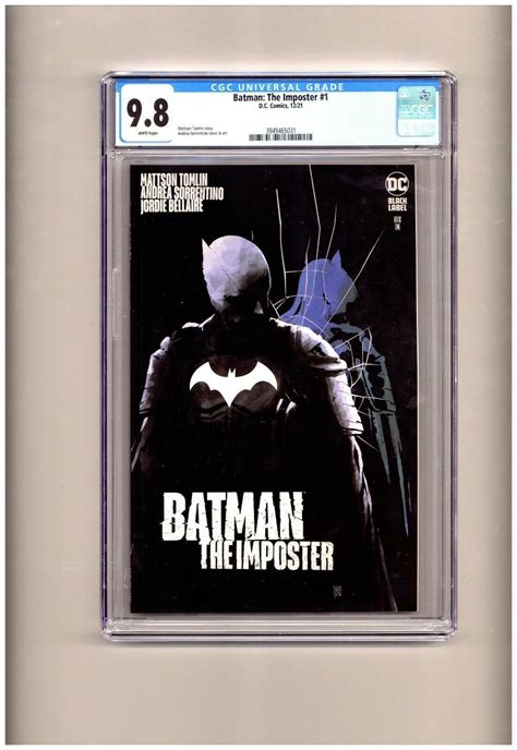 Batman The Imposter Andrea Sorrentino Cover Cgc Gorgeous Slab