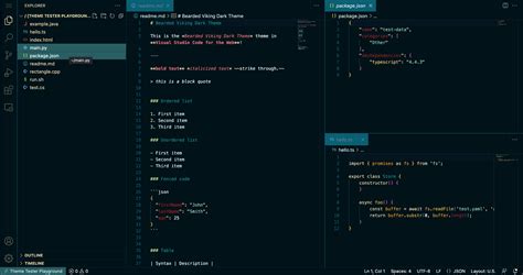 Github Beardedvikingdev Beardedviking Vscode Theme A Dark Mode Theme