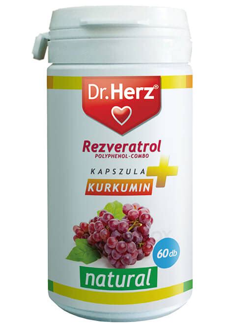 DR Herz Resveratrol Kapszula 60db Dr Herz