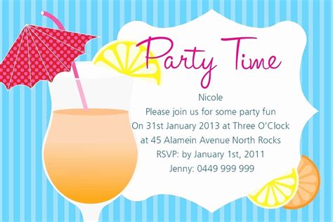 Summer Party Invitation Wording Fresh Summer Party Invitation Wording