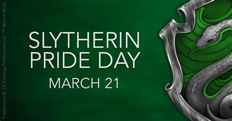 Slytherin Pride Day Slytherin Pride Harry Potter Hogwarts Ravenclaw