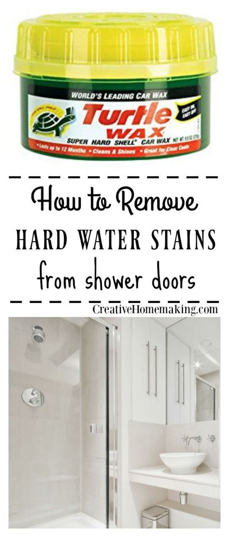 How To Remove Hard Water From Shower At Ronald Rooks Blog