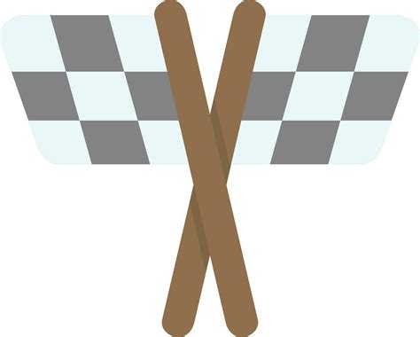 Checkered Flags Vector Icon 30377430 Vector Art At Vecteezy