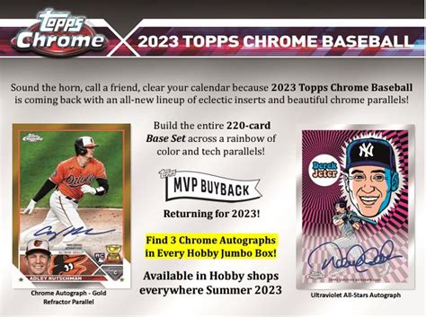 Topps Chrome Baseball Jumbo Hta Box Case Price Release Date