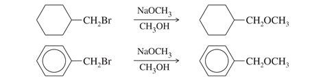 The benzene ring alters the reactivity of a neighboring group in ...