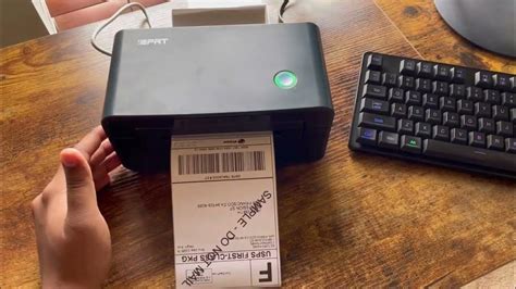 Idprt Sp410 Thermal Shipping Label Printer Review Youtube