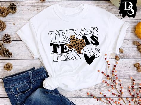 Leopard Texas Svg Stacked Texas Svg Texas Map Svg Texas Svg Texas