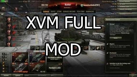 Download XVM mod for World of Tanks via the direct link