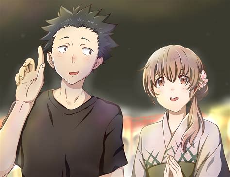 A Silent Voice Shouya Ishida And Shouko Nishimiya Hd Wallpaper