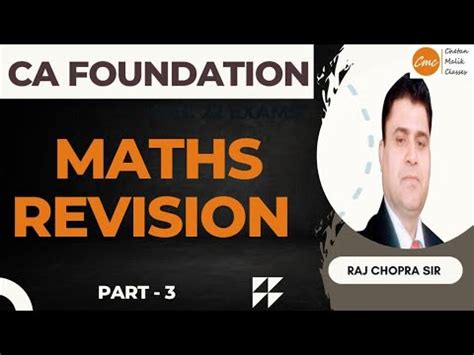 CA Foundation Maths Revision I Logical Reasoning I Statistics I Dec 22