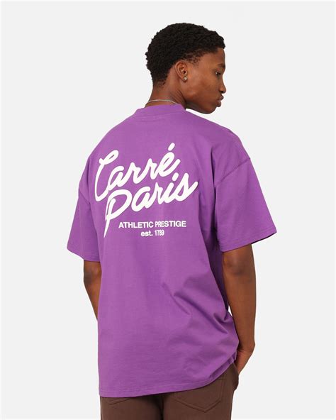 Carre Athletic Heritage Oversized T Shirt Purple Culture Kings Us