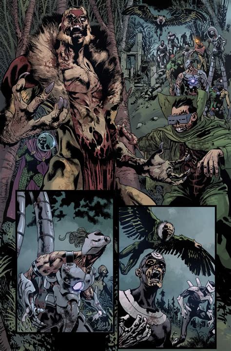 Age Of Ultron Vs Marvel Zombies Preview Comic Art Community