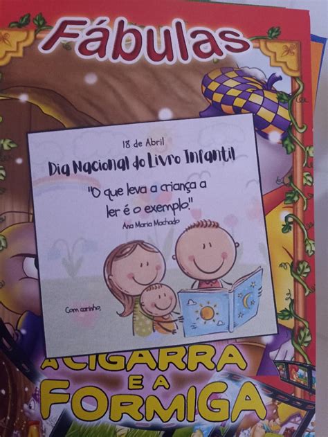 Mensagem dia nacional do livro infantil Blog Espaço Educar