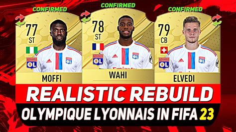 Olympique Lyonnais Realistic Rebuild On Fifa Career Mode Ft Moffi