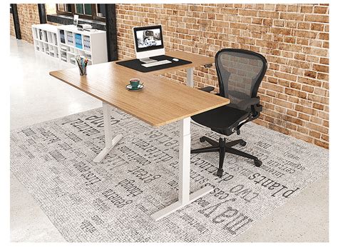 Sit To Stand Up Office Table Electric Height Adjustable L Shaped