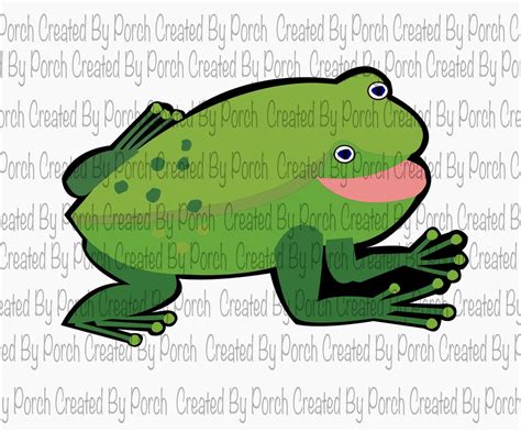 Green Frog From Eric Carle's Brown Bear Brown Bear What Do You See Svg ...