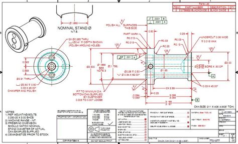 How To Read Machining Drawing