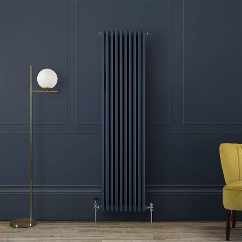 Milano Windsor Regal Blue Mm Vertical Traditional Column Radiator