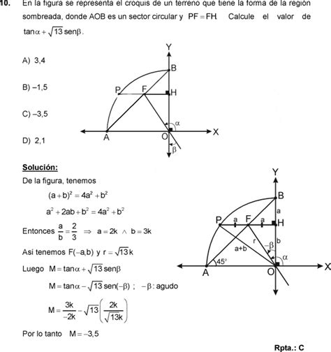 TRIGONOMETRÍA PRE SAN MARCOS SEMANA 5 SOLUCIONARIO PROBLEMAS RESUELTOS PDF